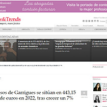 Los ingresos de Garrigues se sitan en 443,15 millones de euros en 2022, tras crecer un 7%